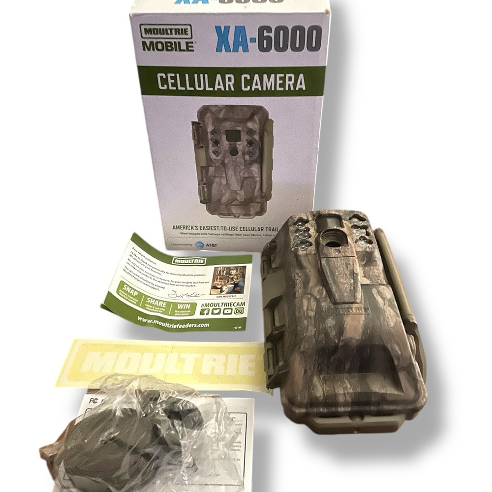 Moultrie Mobile XA 6000 AT&T 4G LTE Cellular 16MP HUNTING TRAIL CAMERA MCG-13479
